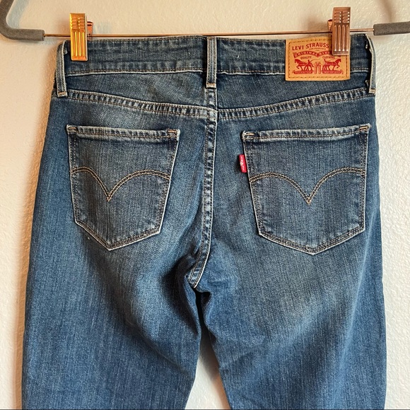 Levi’s Womens 711 Skinny Jeans Medium Wash - Picture 5 of 5